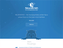 Tablet Screenshot of neurokrish.com